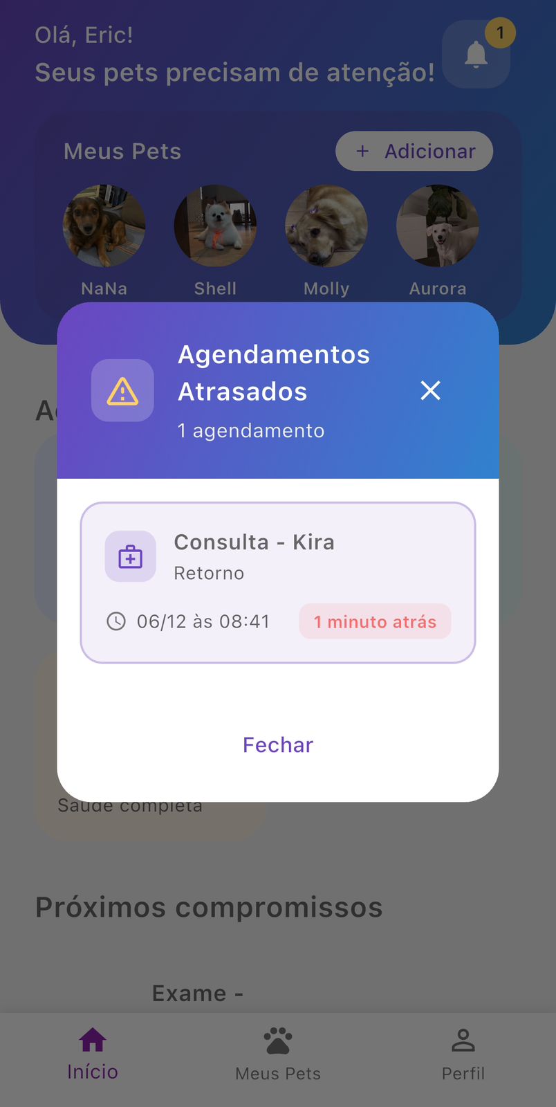 Alertas e notificações inteligentes